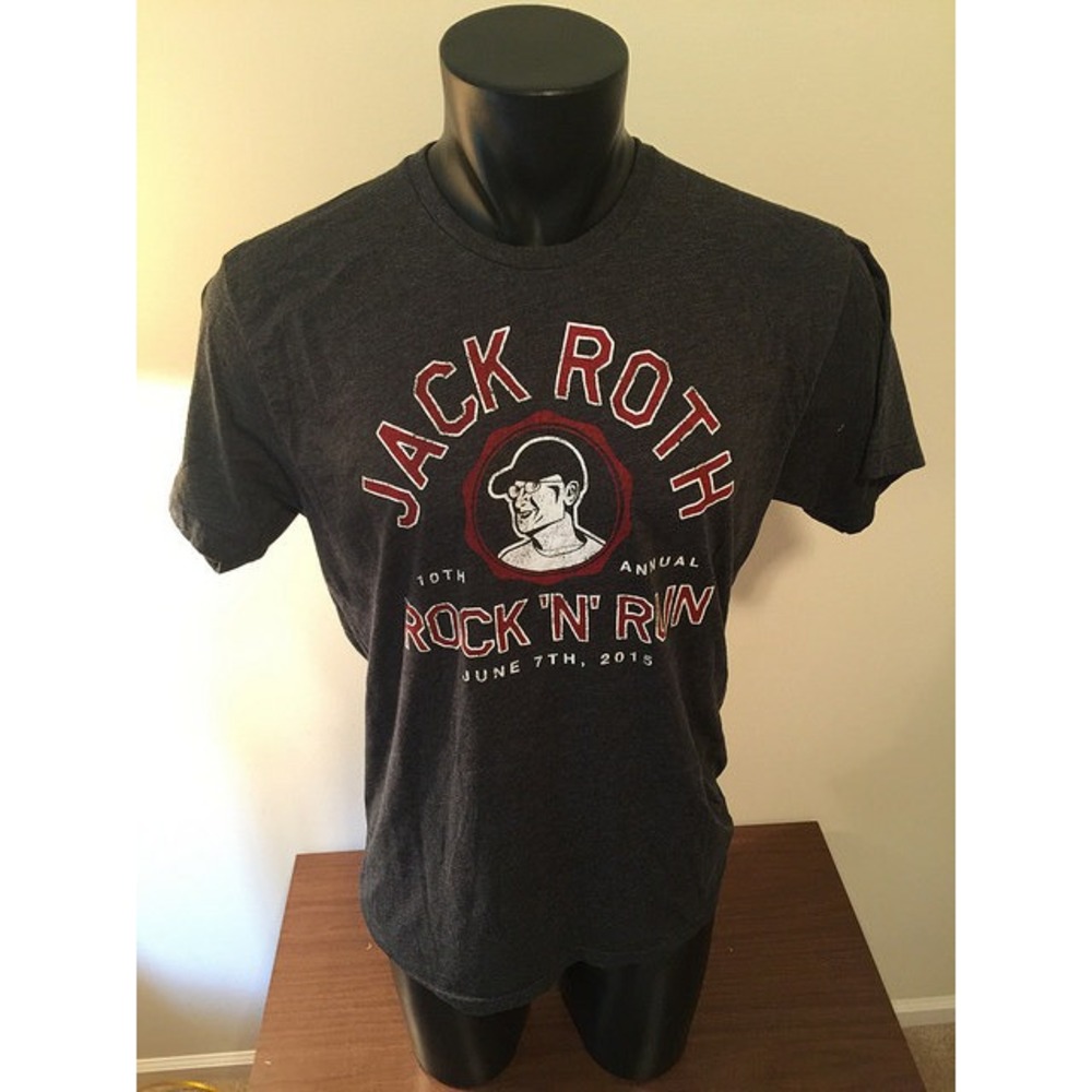 Homage Jack Roth Rock N Run 2015 Shirt Mens Large